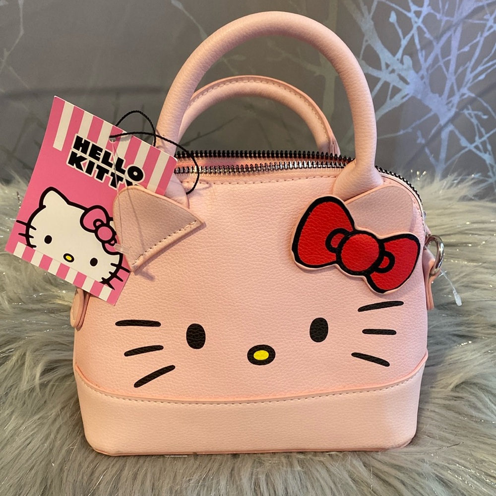 BNWT HELLO KITTY Mini Dome Satchel Crossbody Bag